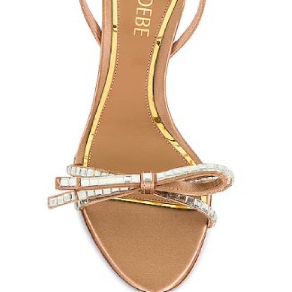 Gedebe Cecile Satin Heels - Picture 3 of 4